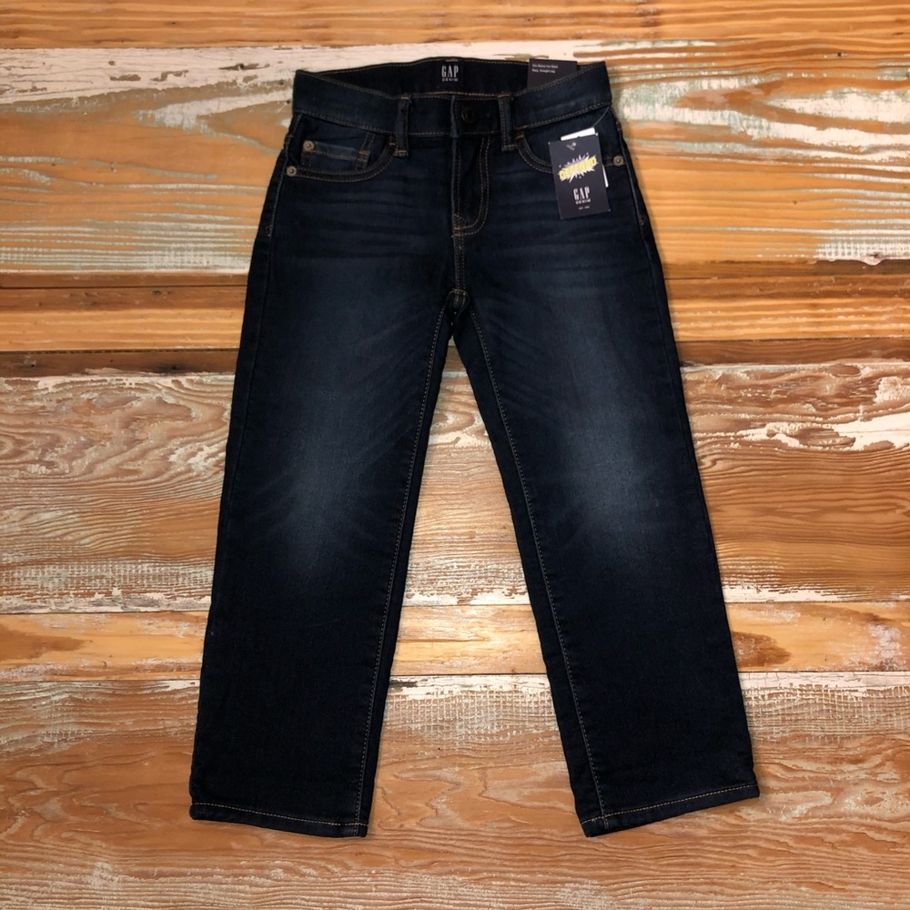 Gap Denim Boys Stretch Straight Fully Lined Jeans